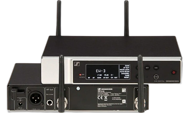 Sistema Sem Fio EW-D SKM-S Base Set - Microfone Profissional de Alta Qualidade