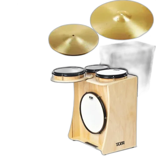Kit Tajon FSA Master TAJ56 Natural Bumbo 14" caixa 10" Ton 10" e ton 8"