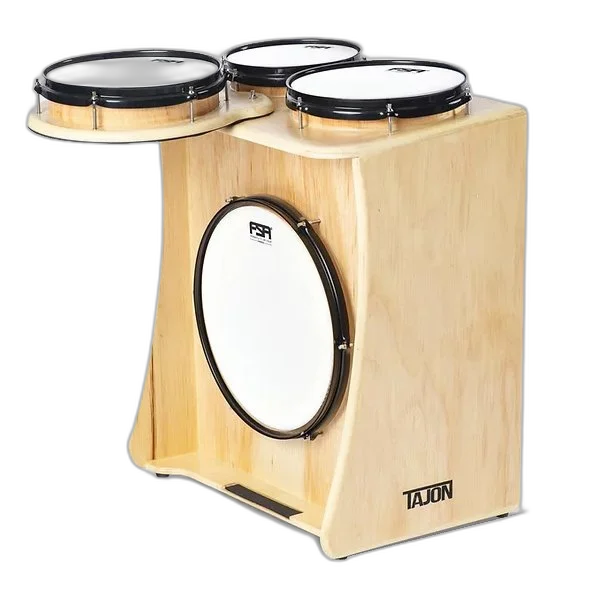 Kit Tajon FSA Master TAJ56 Natural Bumbo 14" caixa 10" Ton 10" e ton 8"