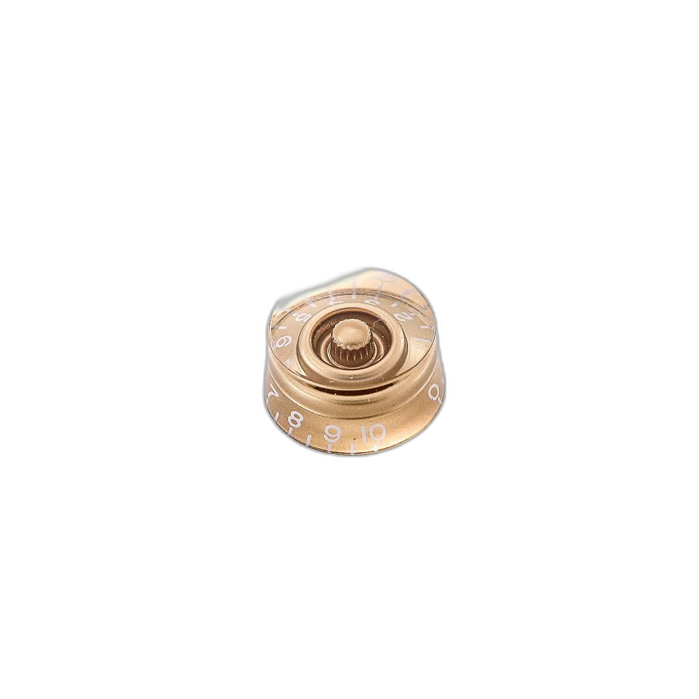 Knob Plástico Instrumentos Dourado (4 Peças) Spirit KLC-GD