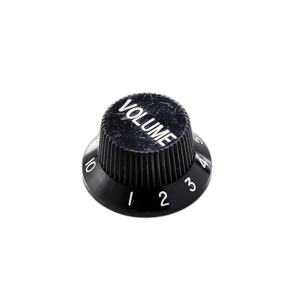 Knob Plástico Instrumentos Volume (3 Peças) Spirit PSV-V-BK