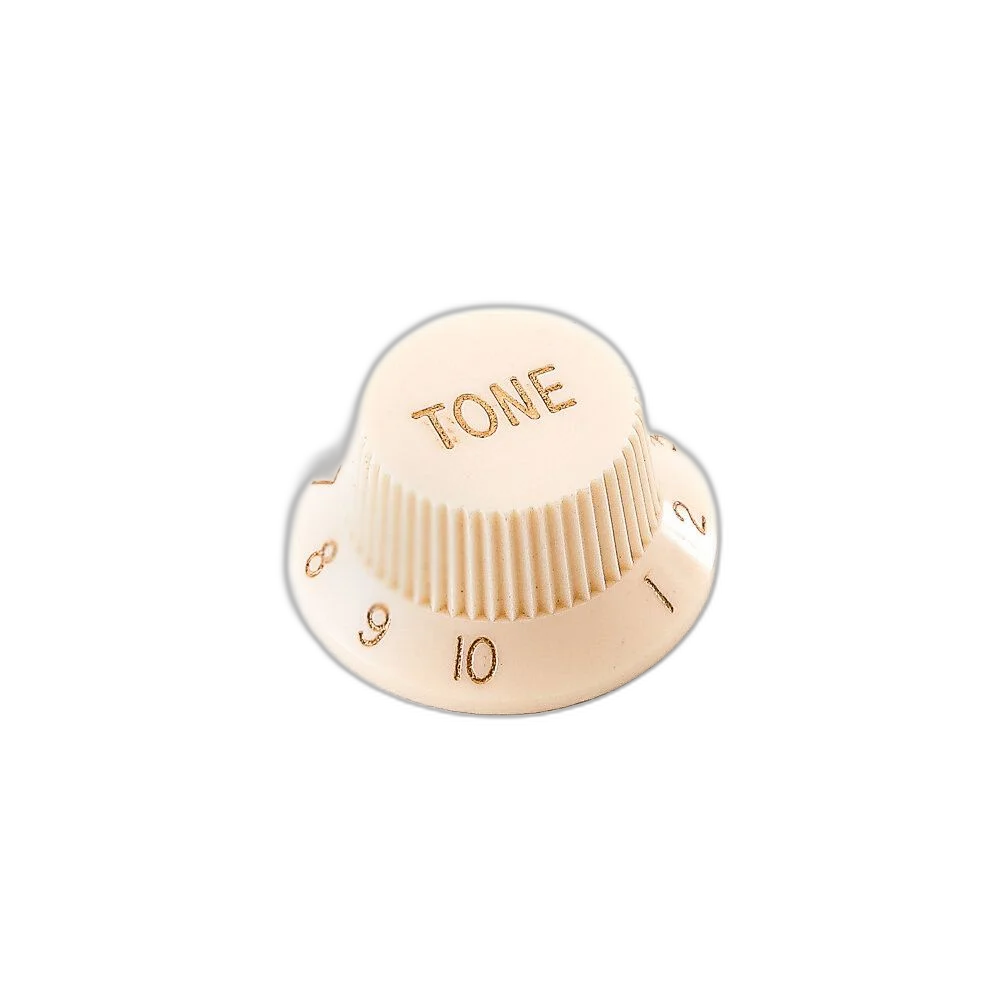 Knob Plástico Instrumentos Tone (3 Peças) Spirit PST-T-CREAM