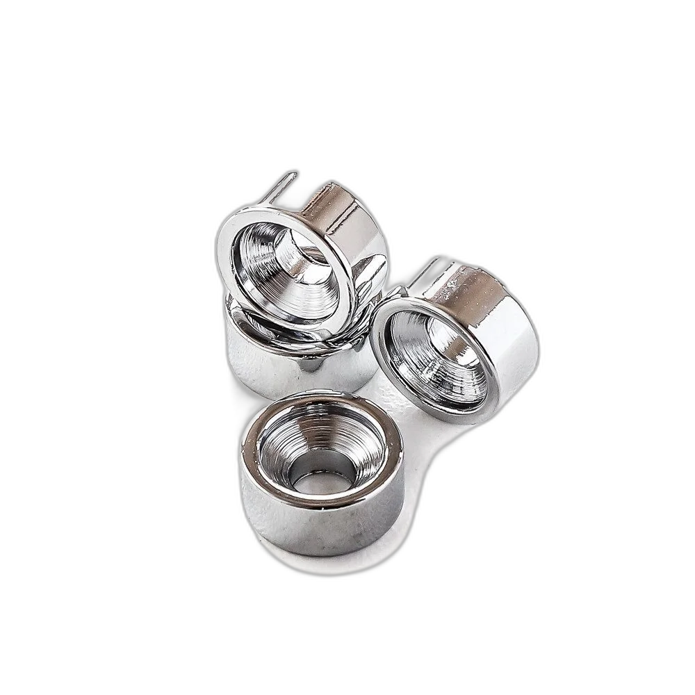 Bucha Trocolos Instrumentos Cromada (4 Peças) Spirit JTG-CR