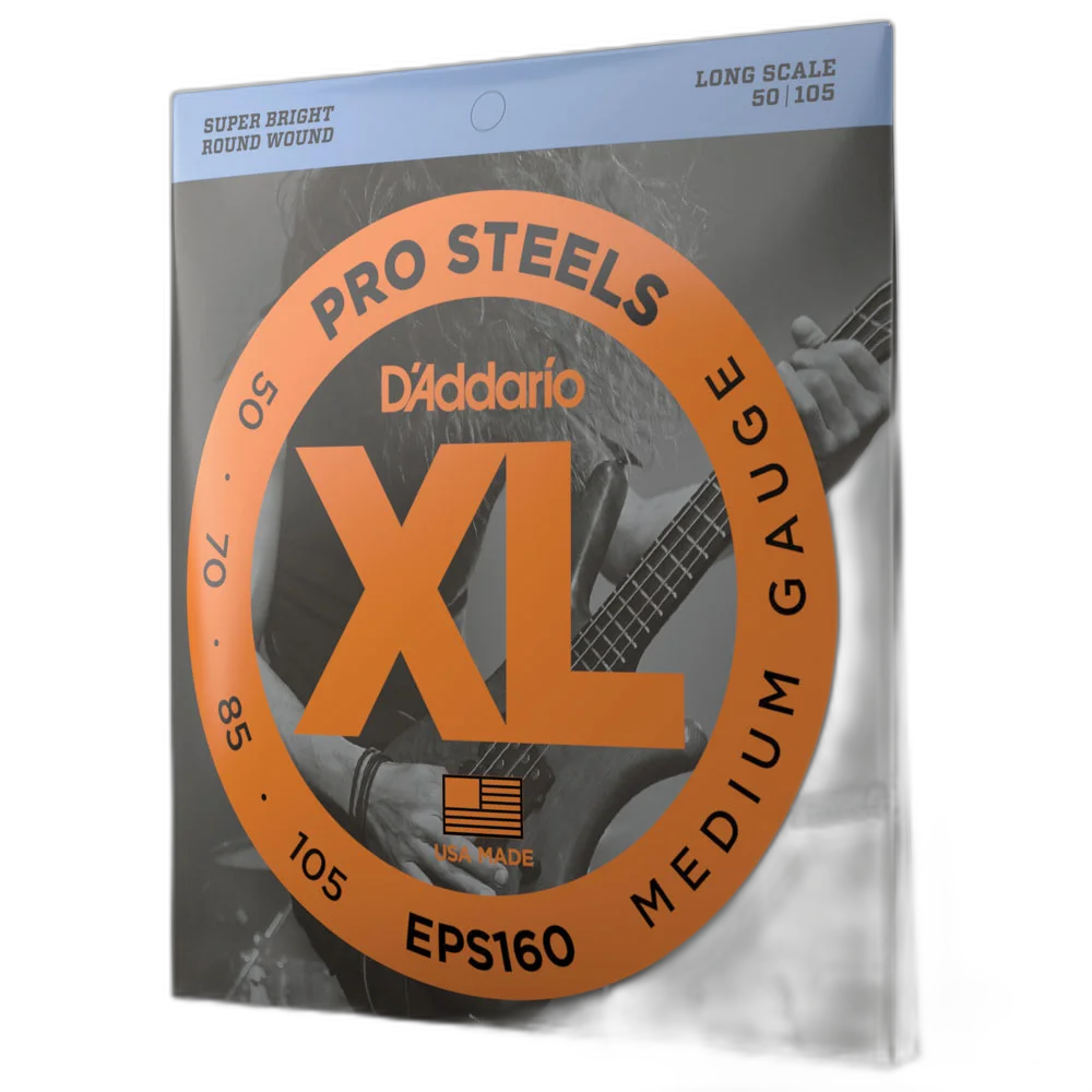 Encordoamento Baixo 4C 50-105 D Addario XL Pro Steels EPS160