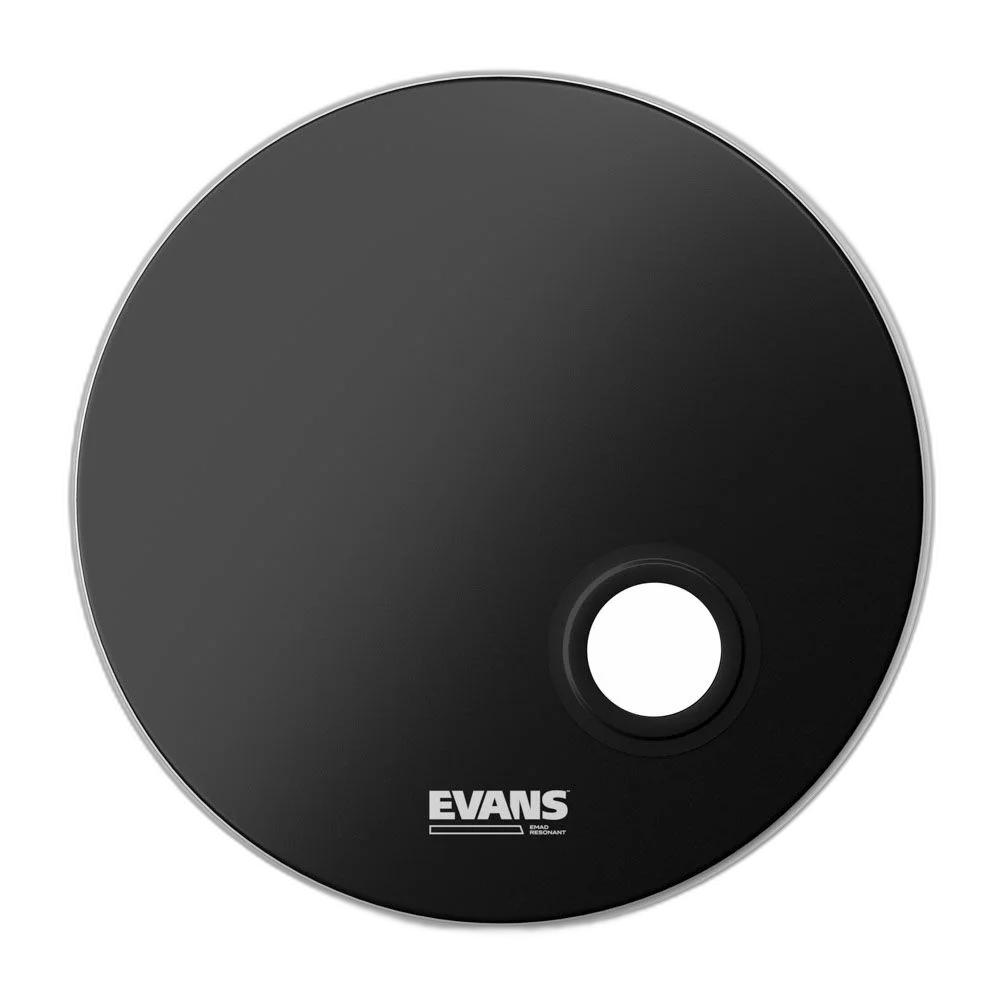 Pele Resposta Para Bumbo 22" Evans EMAD Reso Black BD22REMAD