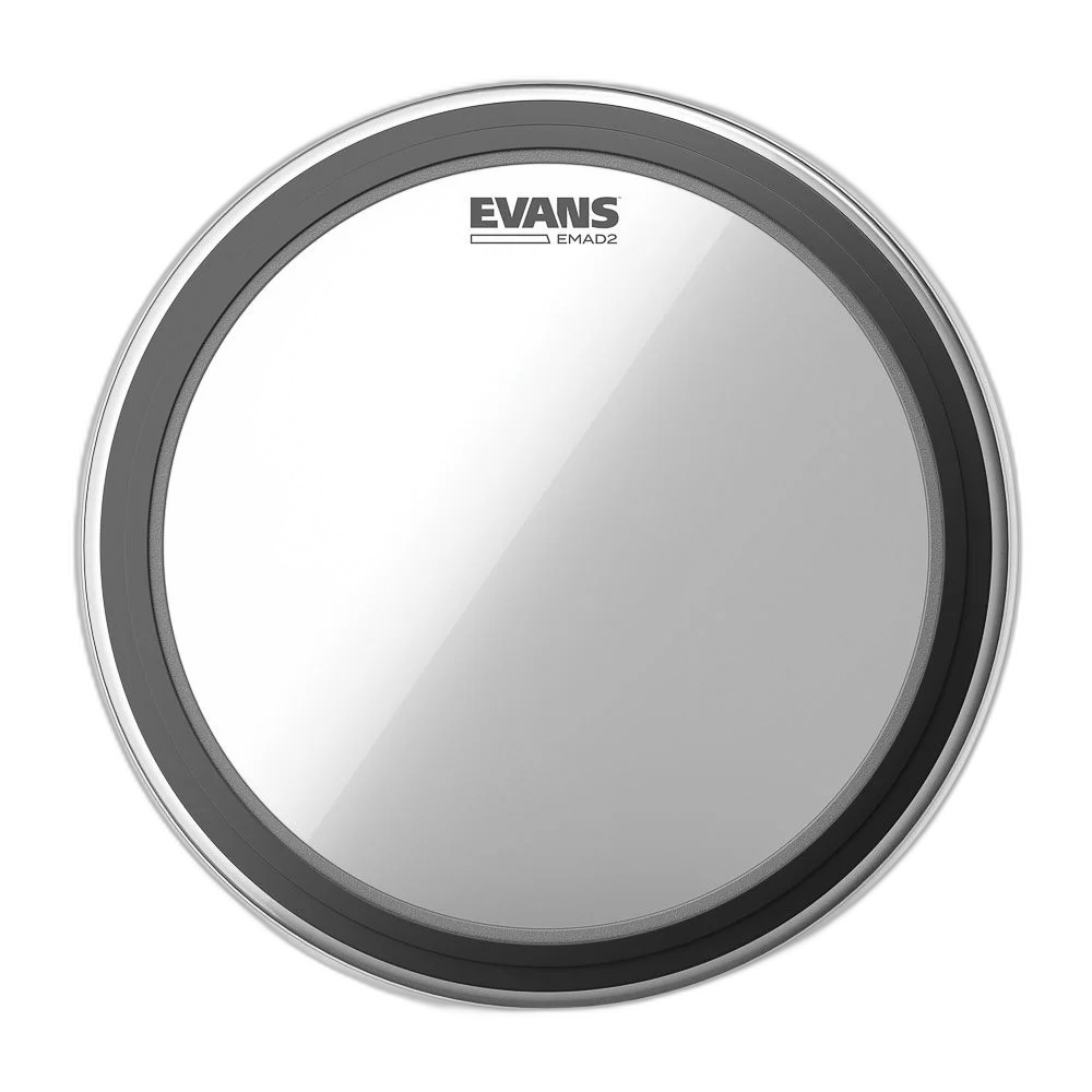 Pele Para Bumbo Transparente 22 Evans EMAD2 BD22EMAD2