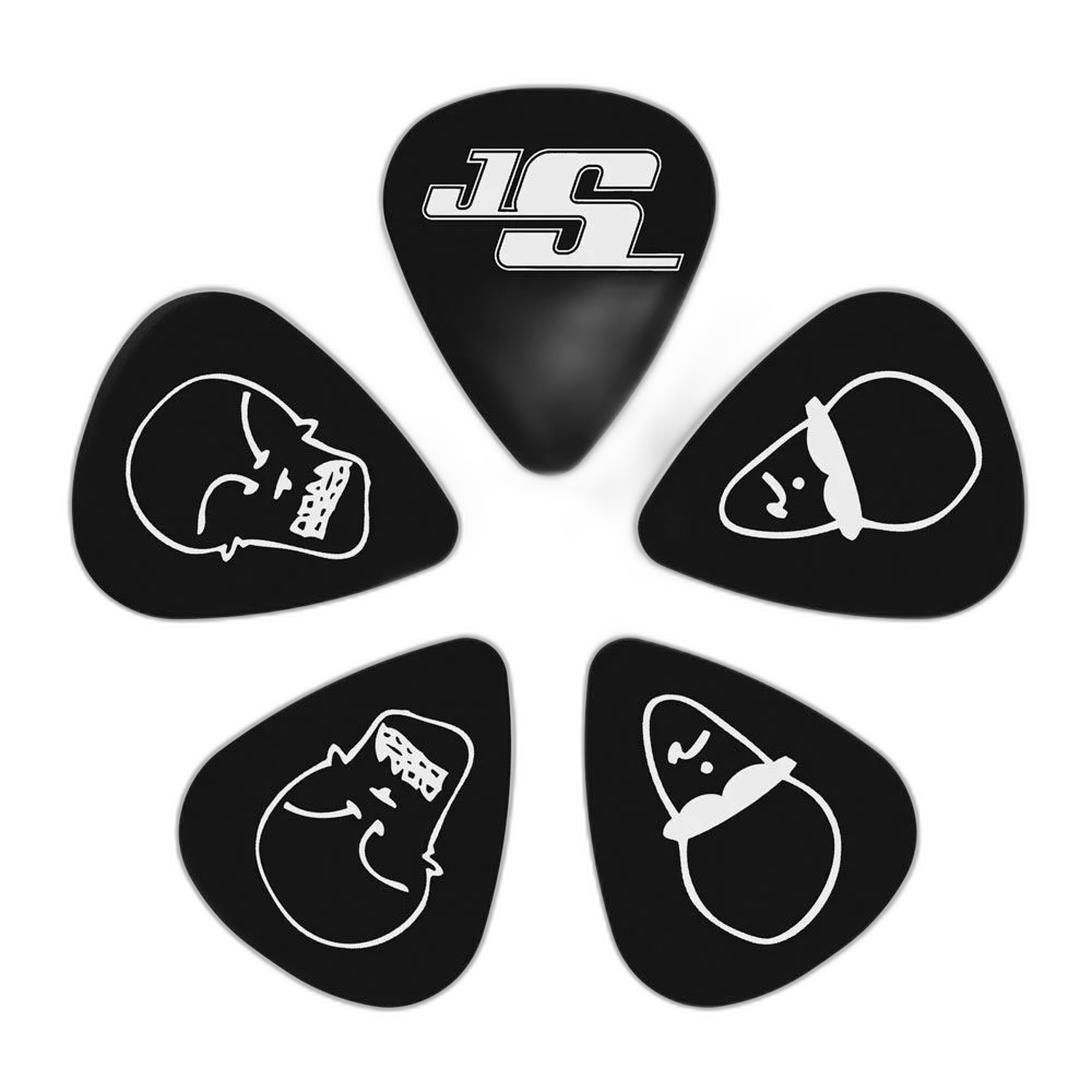 Palheta Leve Preta D Addario Joe Satriani 1CBK2-10JS