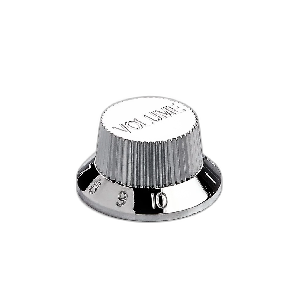 Knob Plástico Instrumentos Volume (6 Peças) Spirit PSV-V-CR