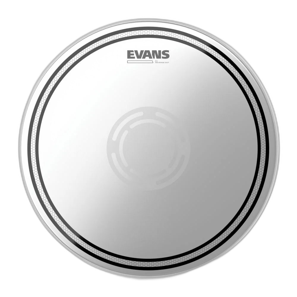 Pele Batedeira Para Caixa 13" Evans EC Reverse Dot B13ECSRD