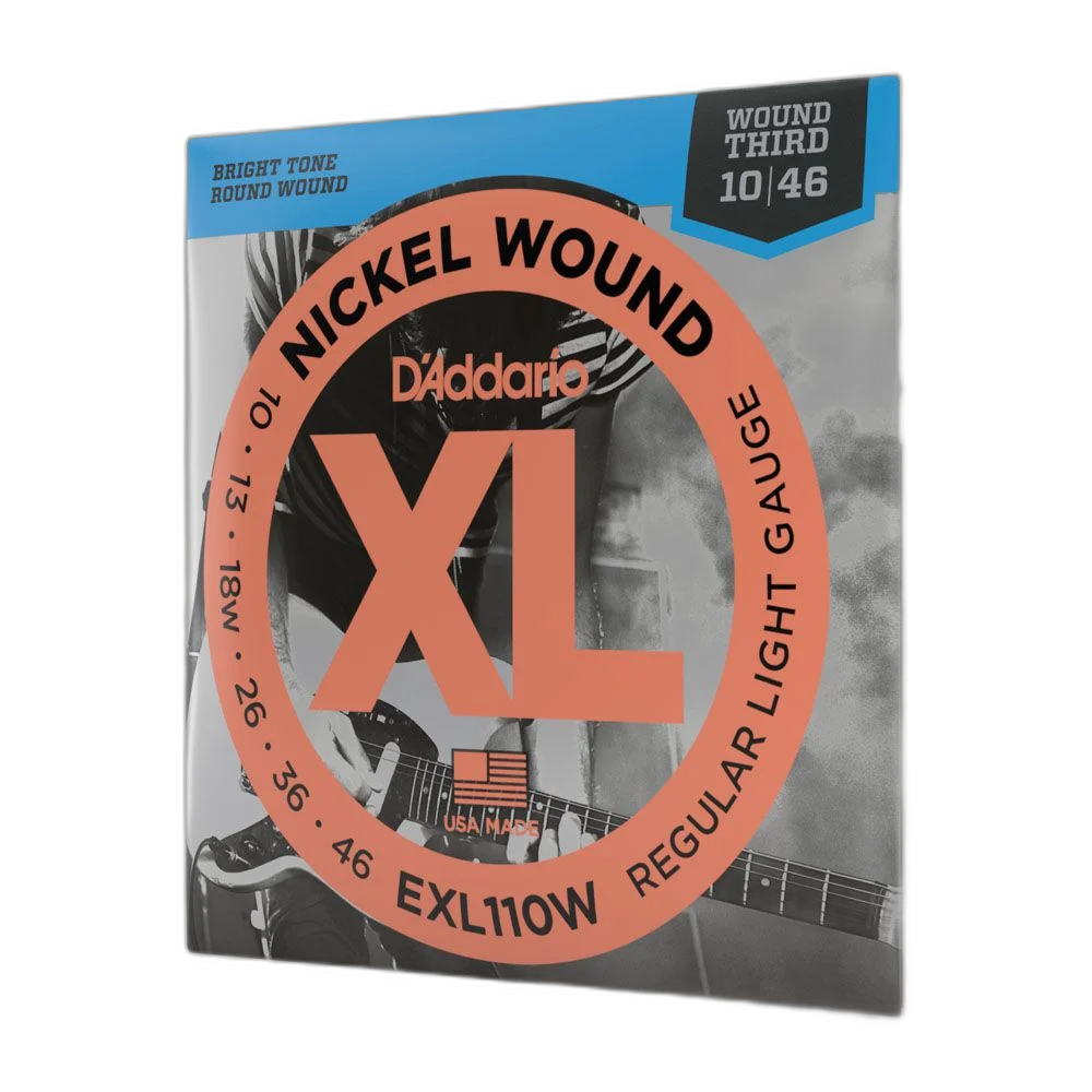 Encordoamento Guitarra 10-46 D Addario XL Nickel EXL110W