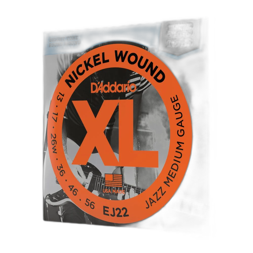 Encordoamento Para Guitarra 13-56 D Addario XL Nickel EJ22