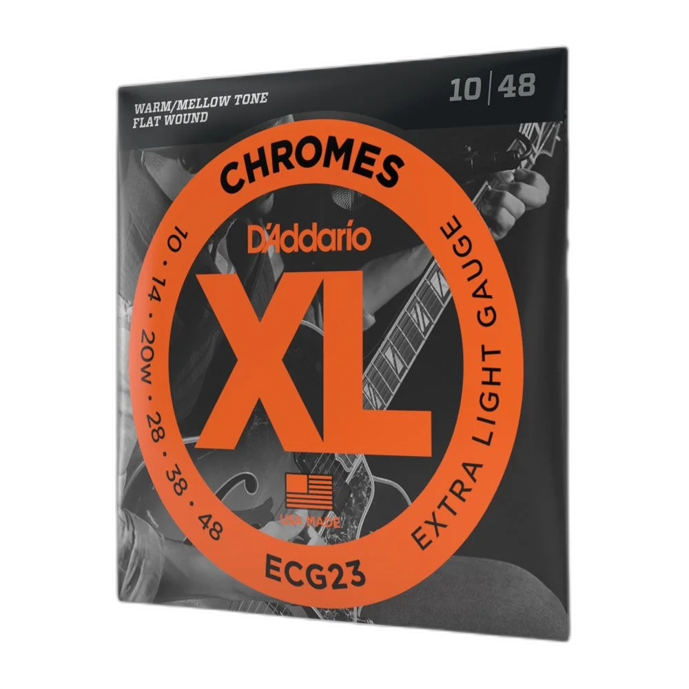 Encordoamento Guitarra 10-48 D Addario XL Chromes ECG23