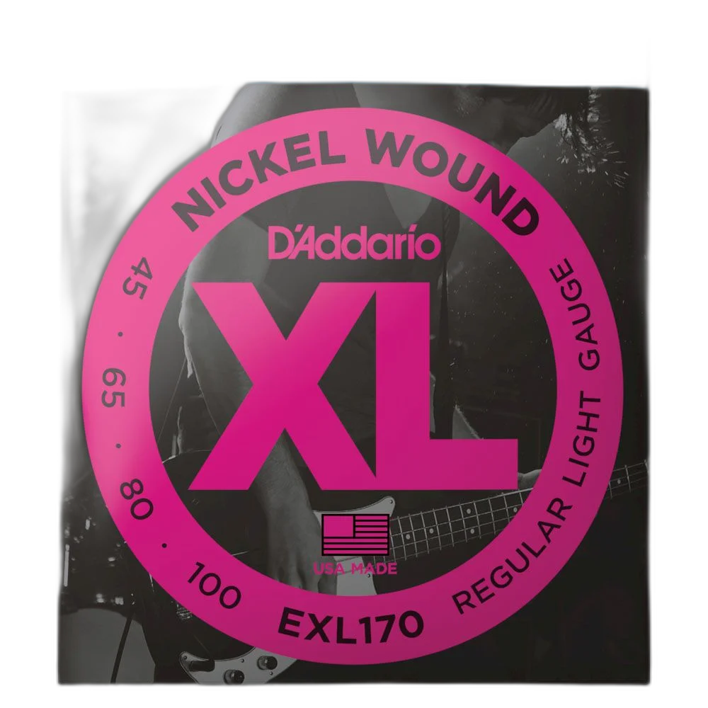 Encordoamento Baixo 4C 45-100 D Addario XL Nickel EXL170
