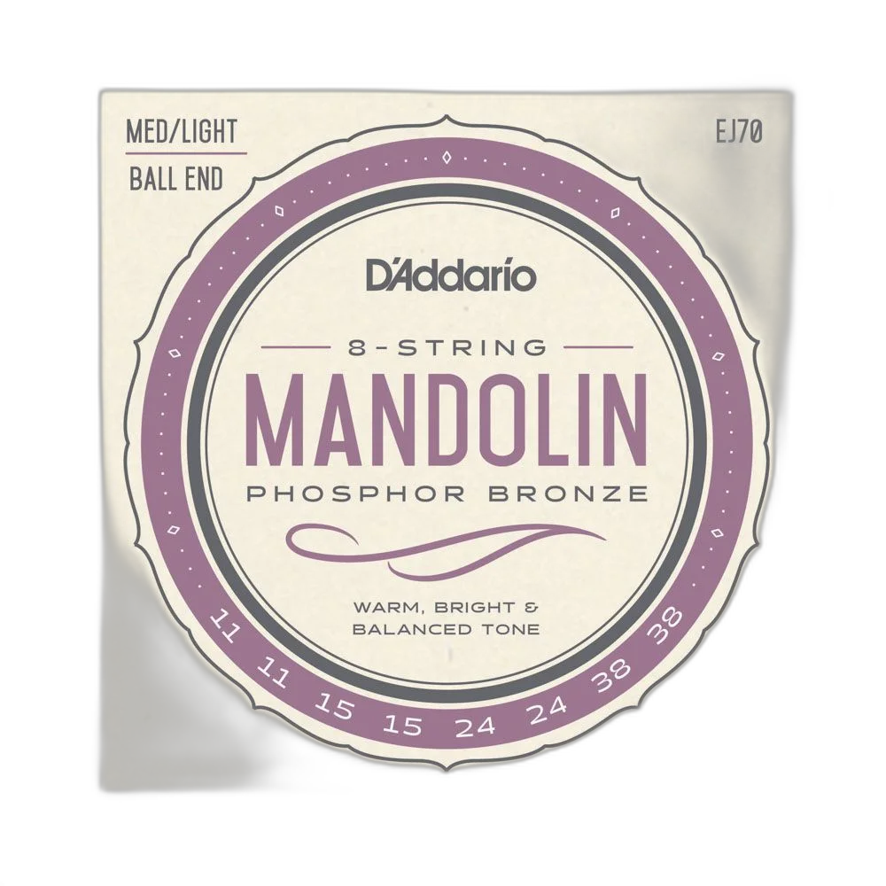 Encordoamento Bandolim 11-38 D Addario Nickel-Plated EJ70