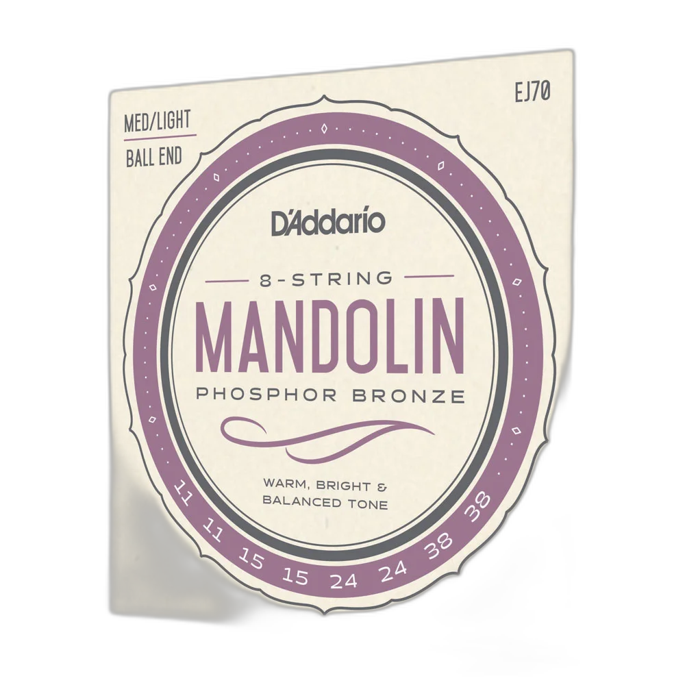 Encordoamento Bandolim 11-38 D Addario Nickel-Plated EJ70