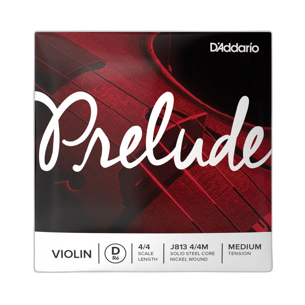 Corda Avulsa Para Violino RÉ D Addario Prelude J813 4/4M