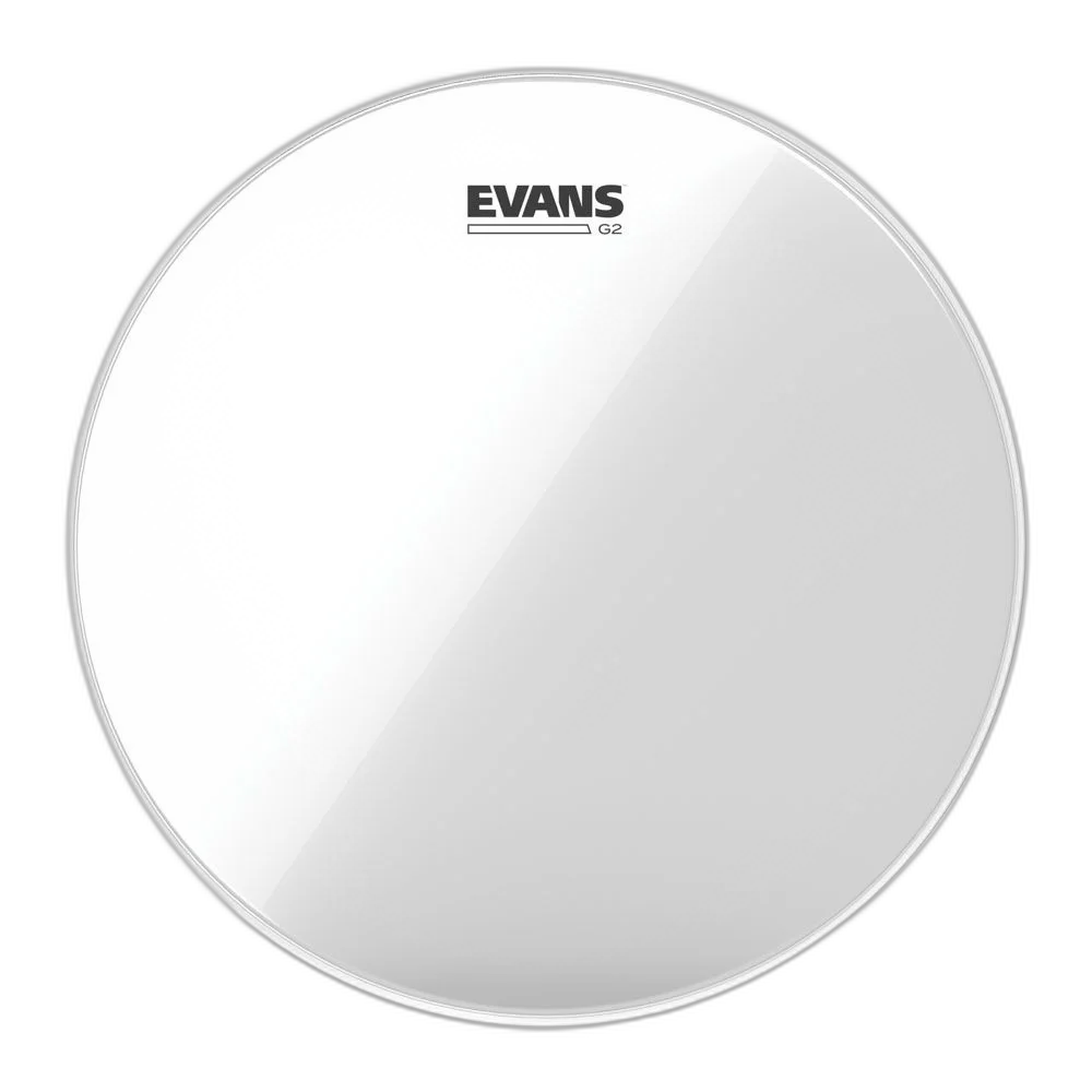 Pele Para Caixa E Tom G2 Transparente 06'' Evans TT06G2