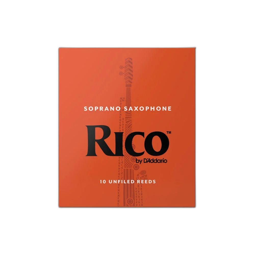 Palheta Sax Soprano 1.5 (10 Unidades) D Addario Rico RIA1015