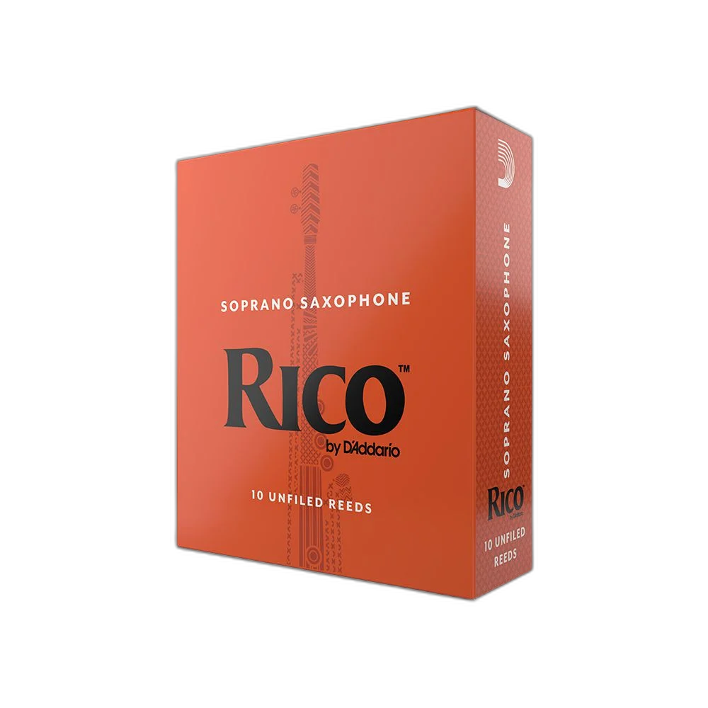 Palheta Sax Soprano 2.5 (10 Unidades) D Addario Rico RIA1025