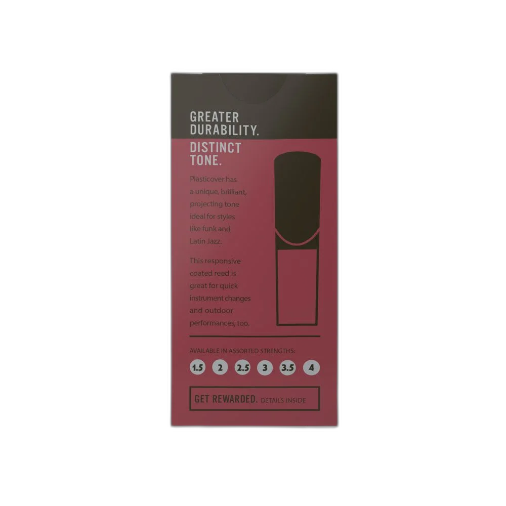 Palheta Sax Soprano 3.0 (5 Unidades) D Addario Plasticover