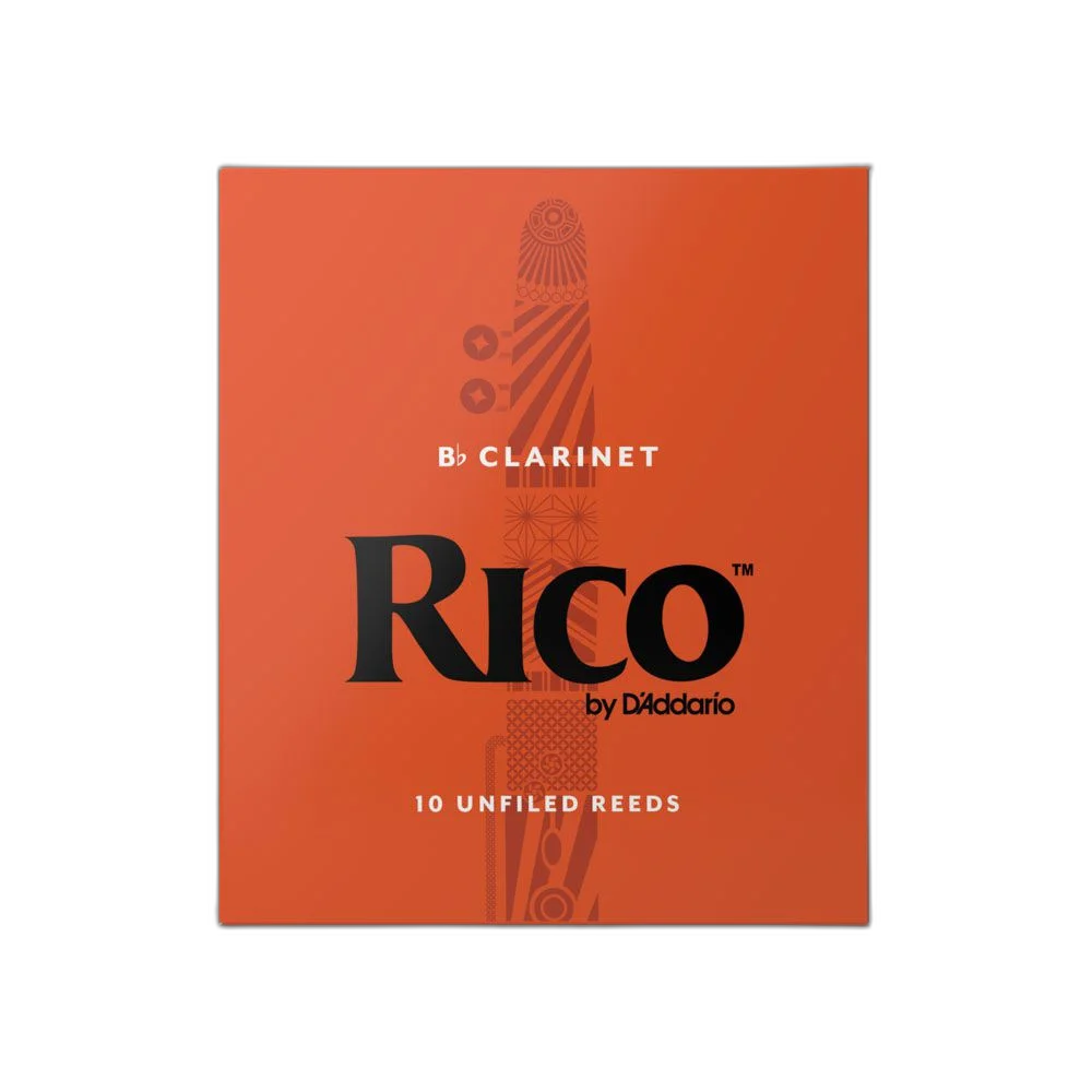 Palheta Clarineta Bb 1.5 (10Unidades) D Addario Rico RCA1015