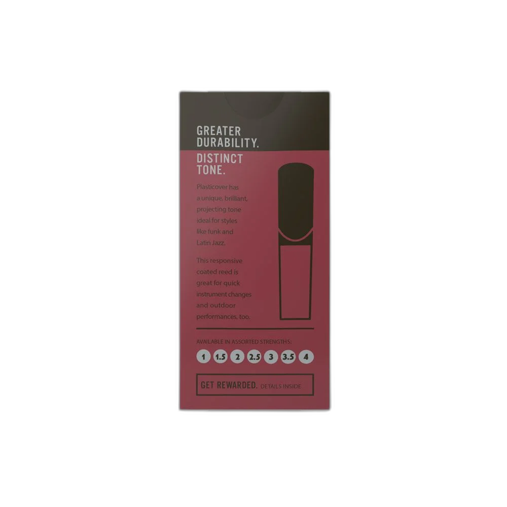 Palheta Clarineta Bb 2.0 (5 Unidades) D Addario Plasticover