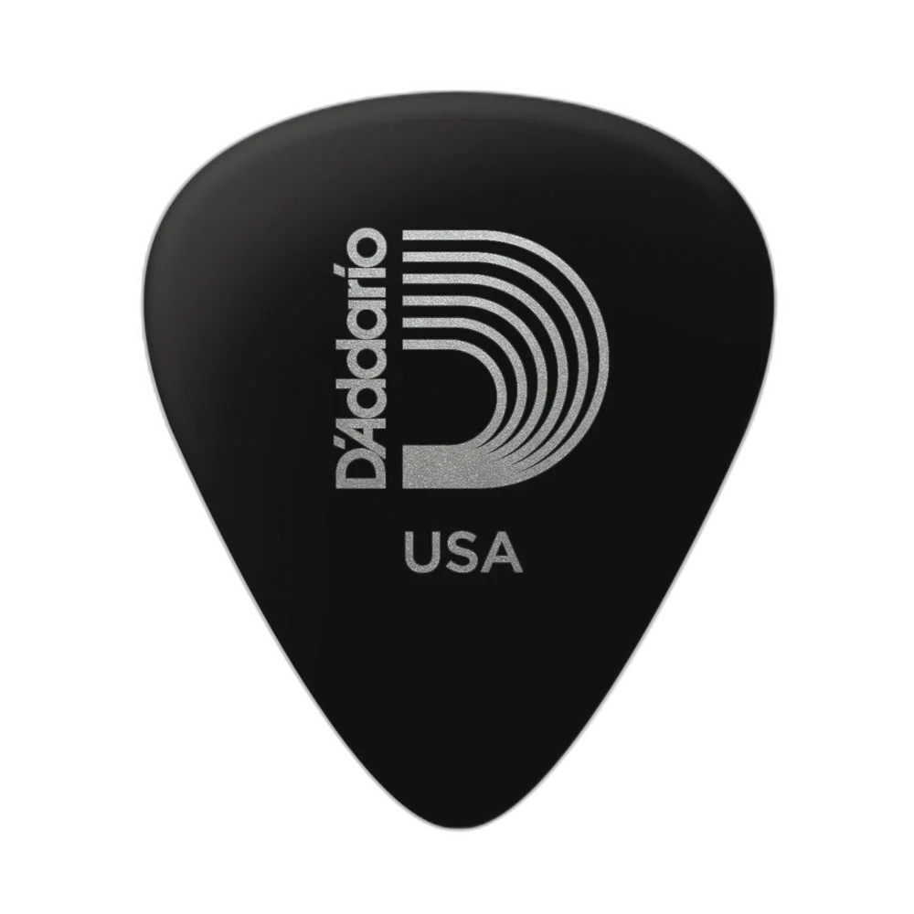 Palheta Celulóide Preta .70mm Média D Addario 1CBK4-10