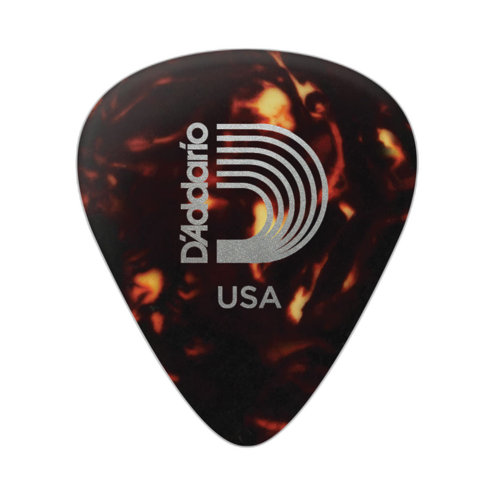 Palheta Celulóide Shell .70mm (25 Un) DAddario 1CSH4-25