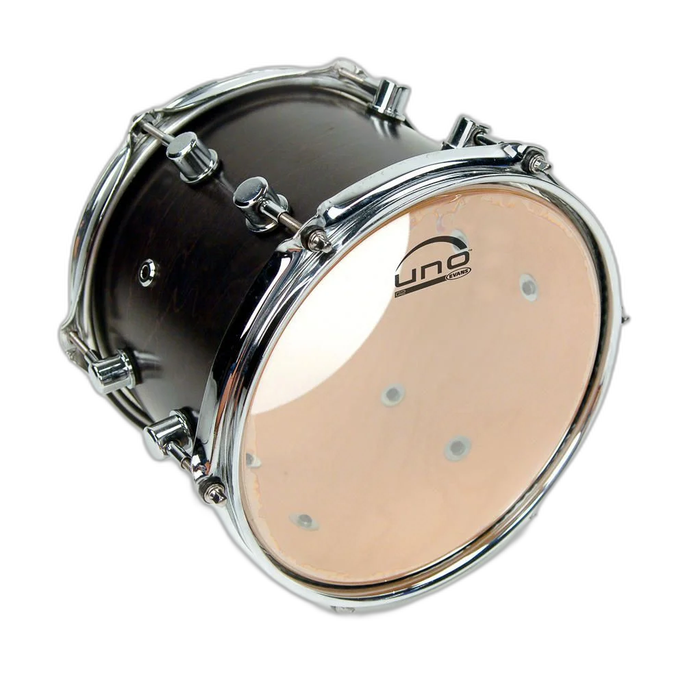 Pele para Caixa / Tom Genera G2 Transparente 13'' Uno by Evans UTT13G2