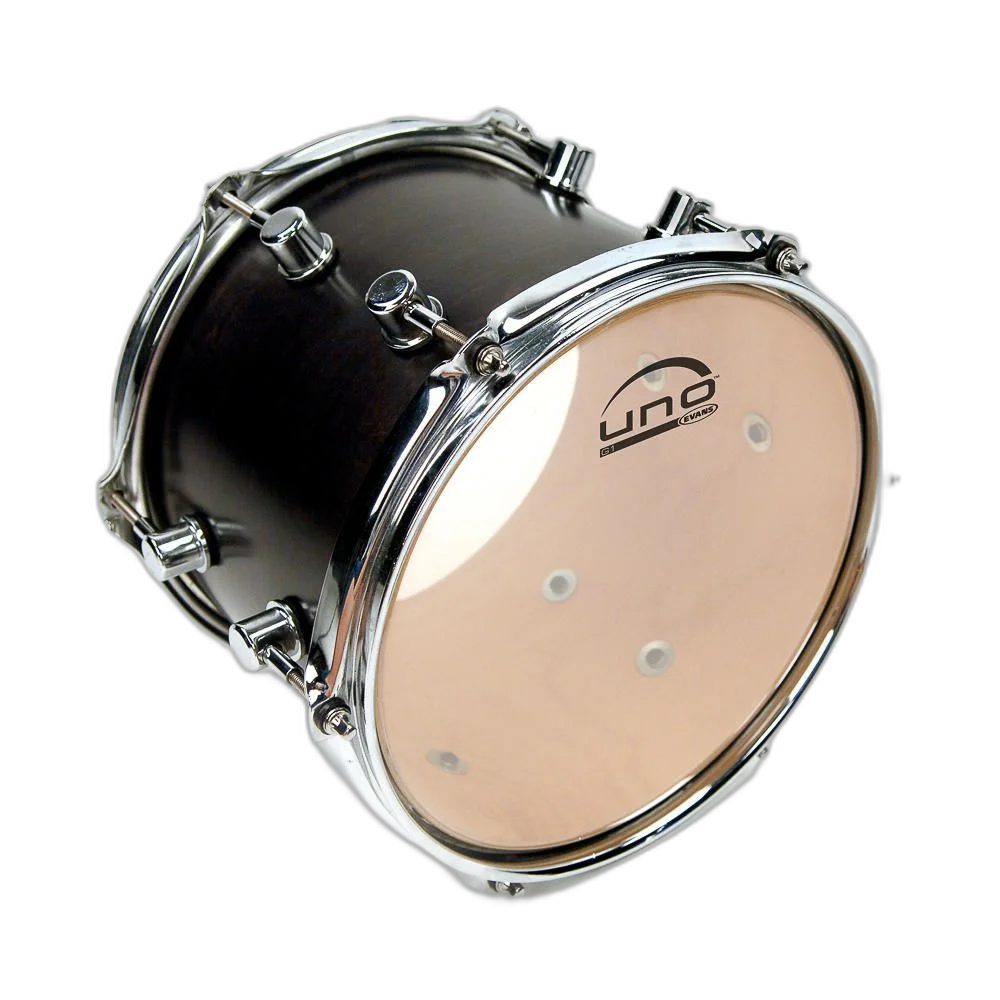 Pele para Caixa / Tom Genera G1 Transparente 12'' Uno by Evans UTT12G1