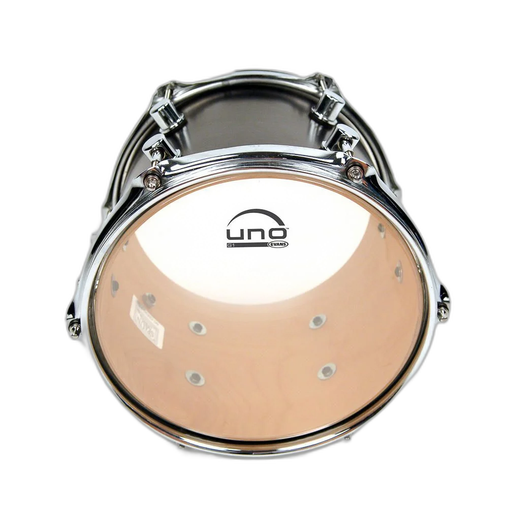 Pele para Caixa / Tom Genera G1 Transparente 13'' Uno by Evans UTT13G1