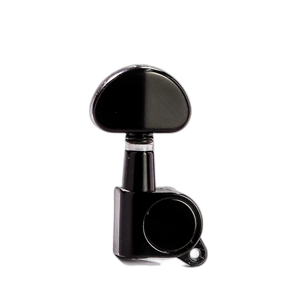 Tarraxa Para Guitarra Blindada Preta 3x3 Spirit J03-BK-R3L3