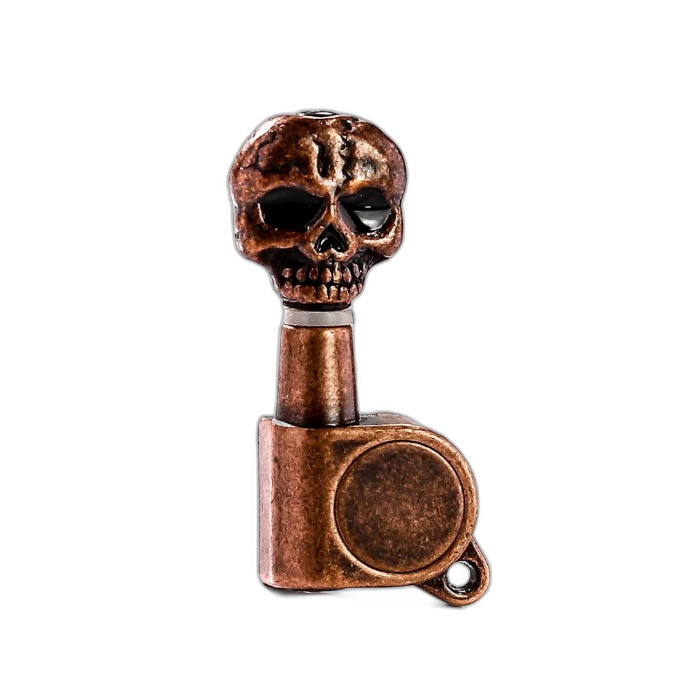 Tarraxa Guitarra Bronze Relic Caveira R6 Spirit J07SKL-ABRR6
