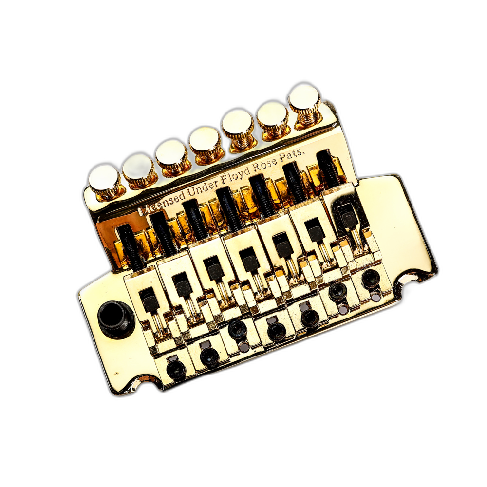 Ponte Sistema Trêmolo Guitarra 7C Floyd Rose Spirit FRT70-GD