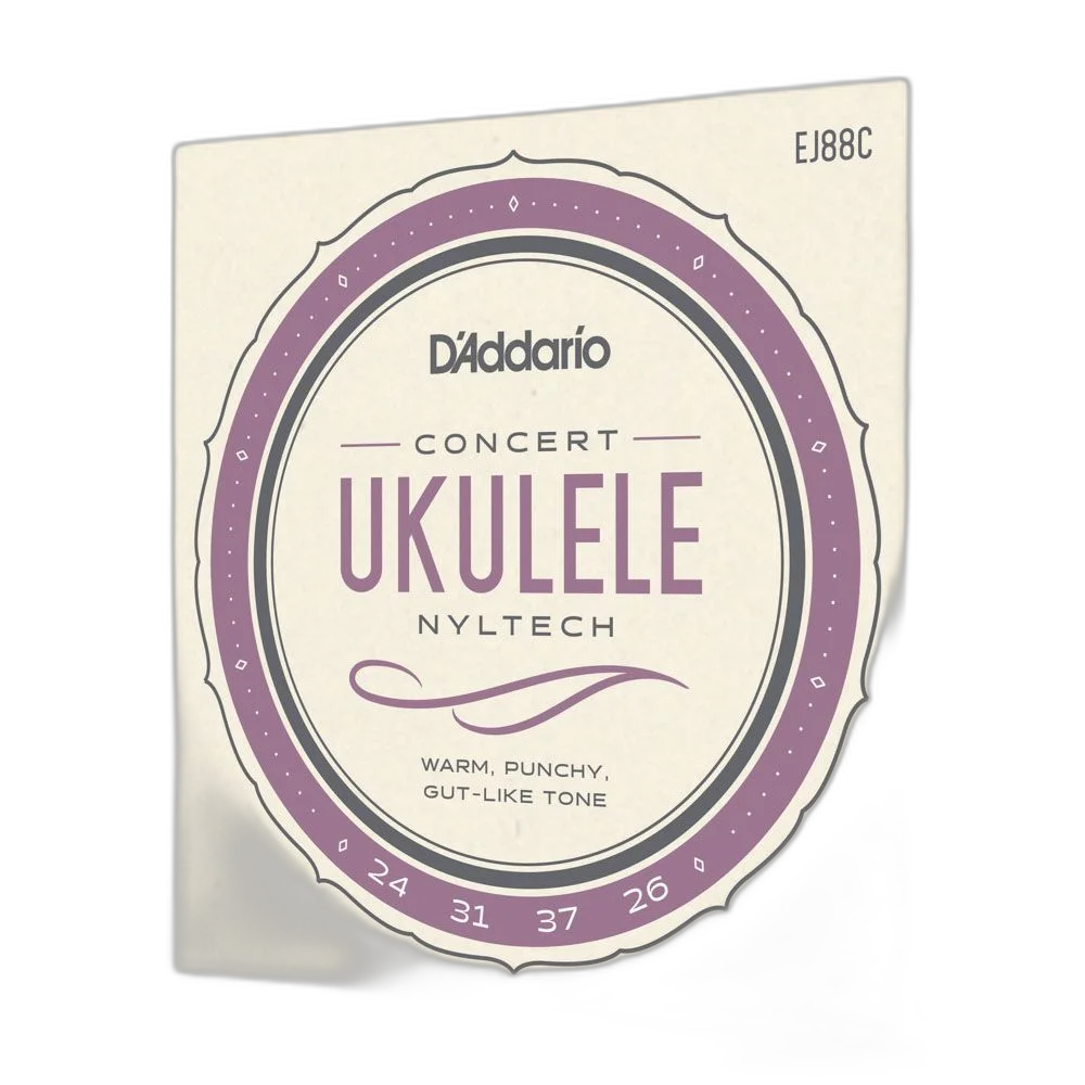 Encordoamento Ukulele Concerto D Addario Nyltech EJ88C