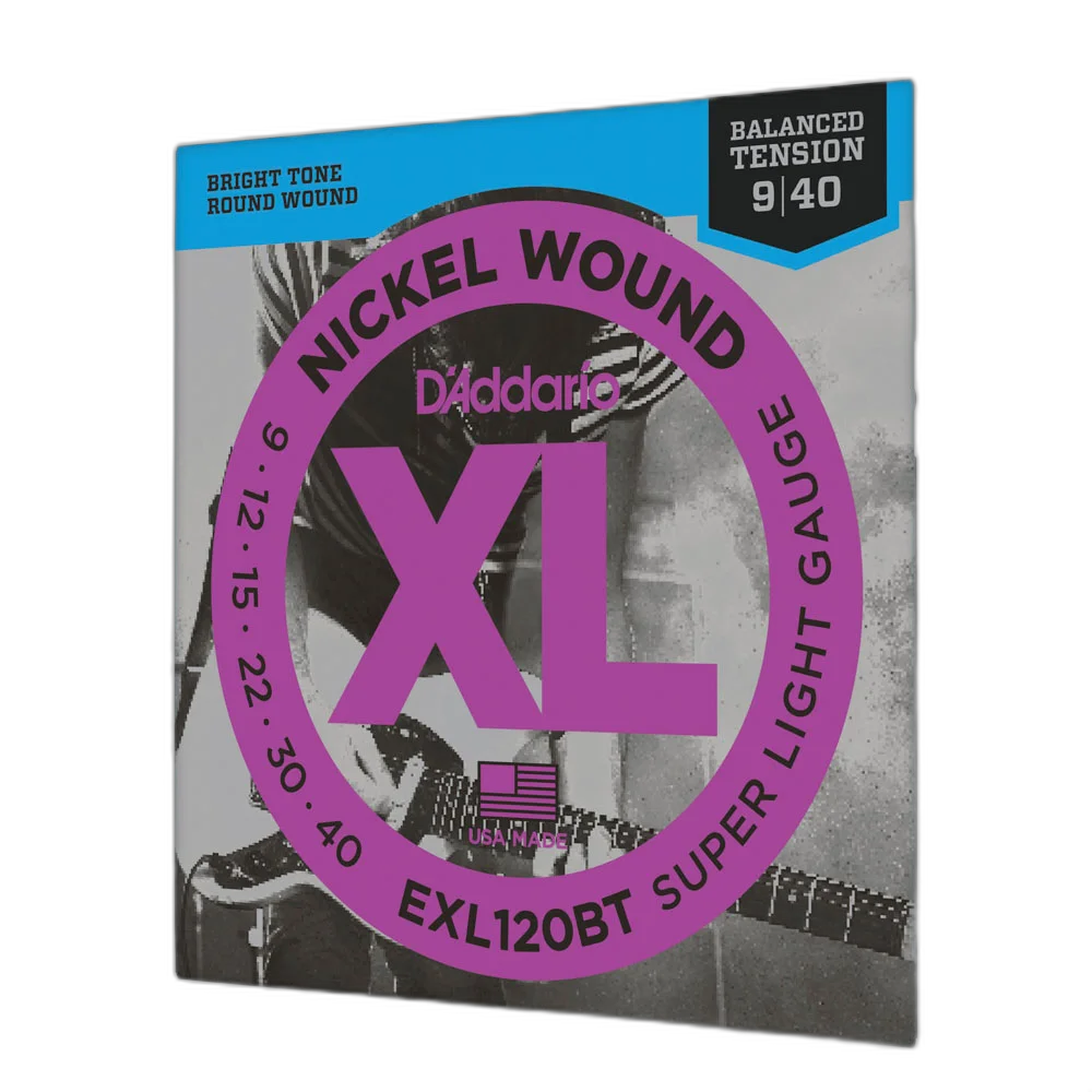 Encordoamento Guitarra 09-40 D Addario XL Nickel EXL120BT