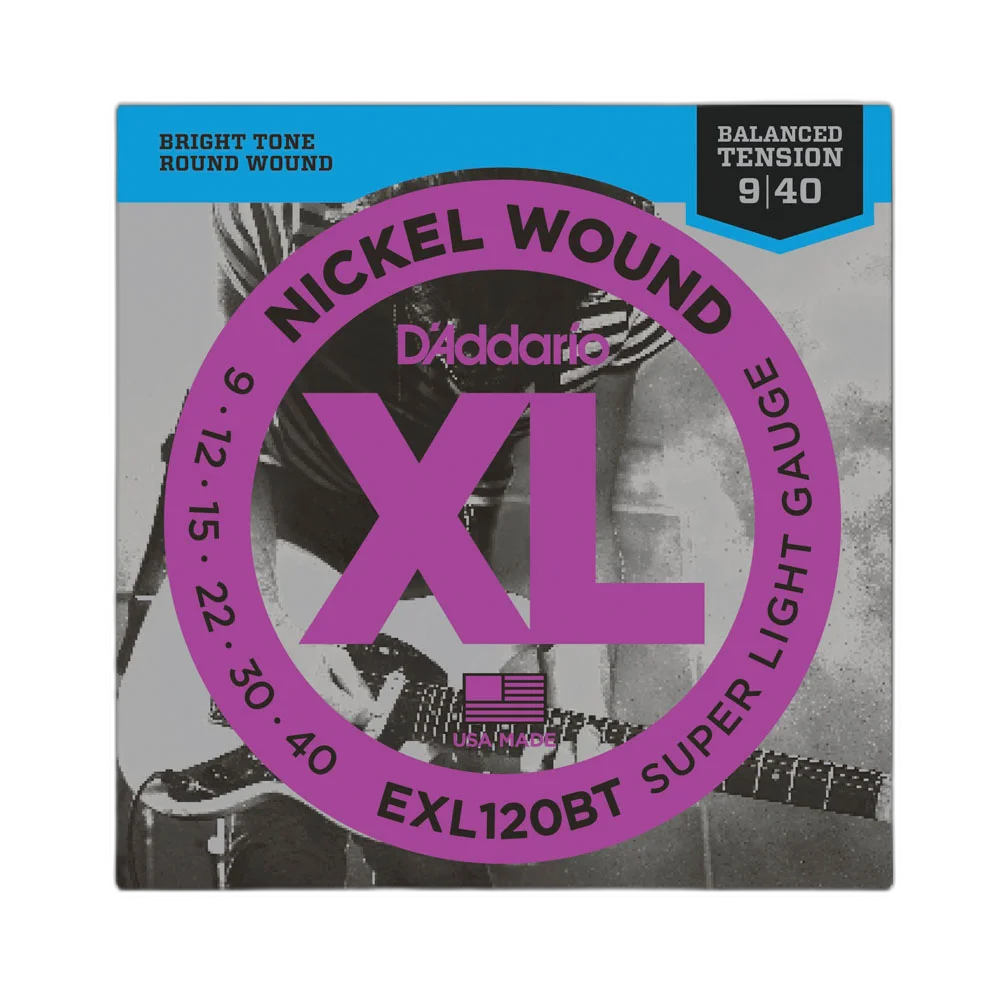 Encordoamento Guitarra 09-40 D Addario XL Nickel EXL120BT