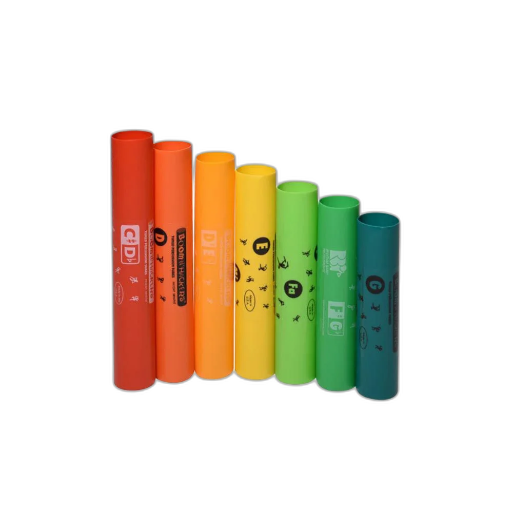 Kit Agudo Cromático Com 7 Boomwhackers BWEG
