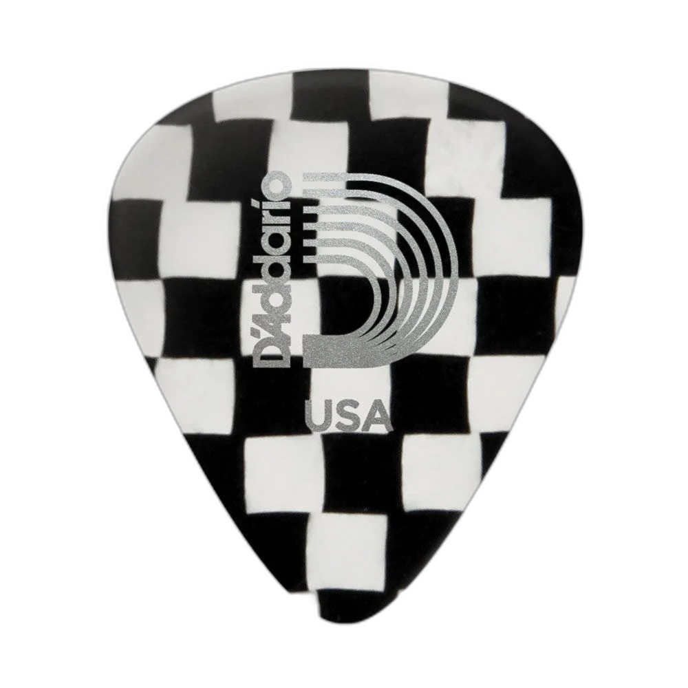 Palheta Celulóide Xadrez Leve D Addario 1CCB2-10