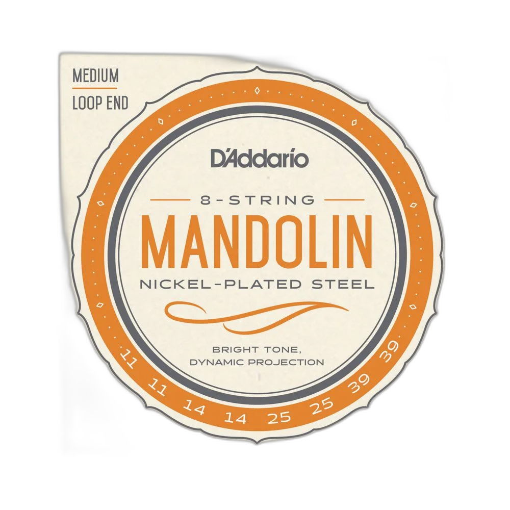 Encordoamento Bandolim 11-39 D Addario Nickel-Plated EJ67