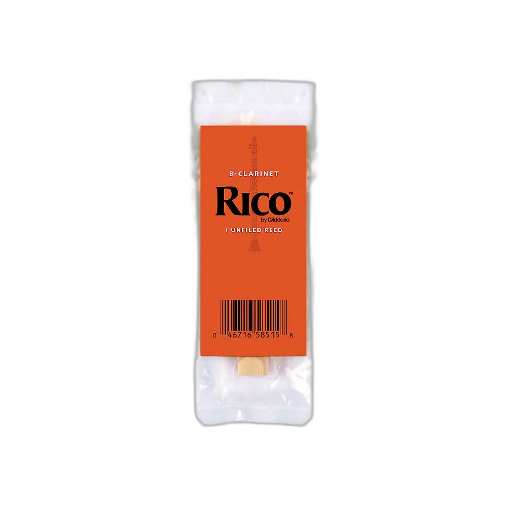Palheta Clarineta Bb 2.0 (Unidade) D Addario Rico 50/RCA0120