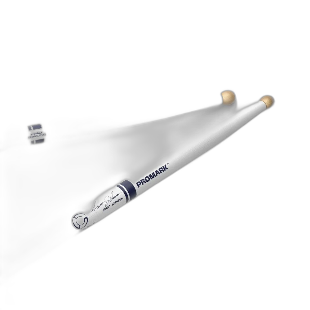Baqueta Caixa Marcial Scott Johnson (Par) ProMark TXDC17W-WH