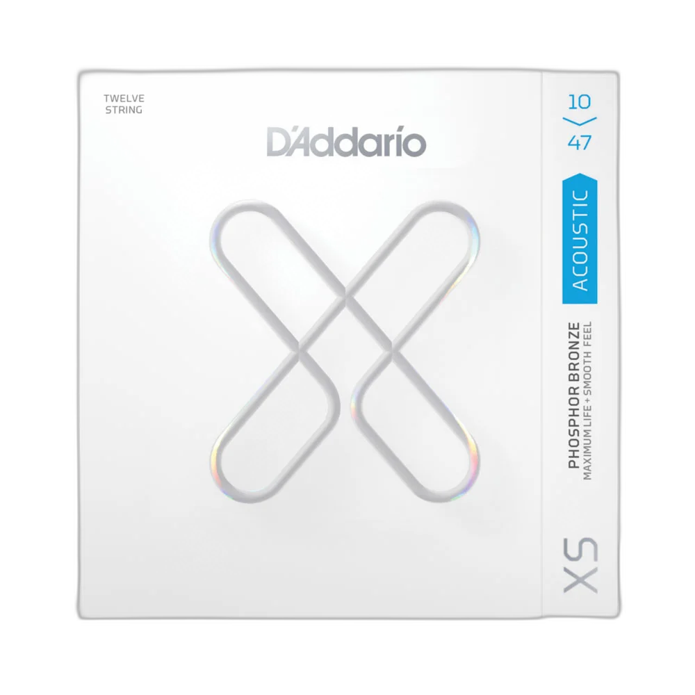 Encordoamento Violão Aço 12 Revestido D Addario XSAPB1047-12