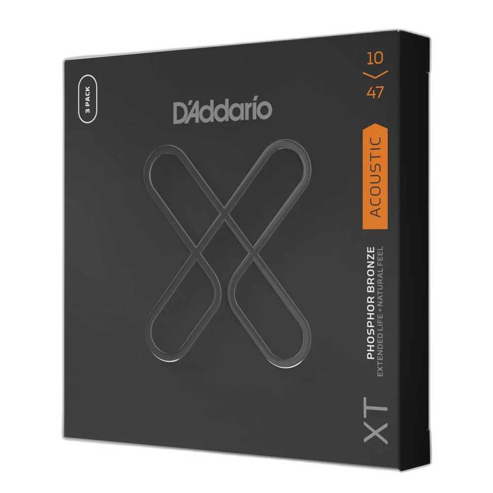 Encordoamento Violão Aço Revestido 10 (3 Jogos) D Addario XT
