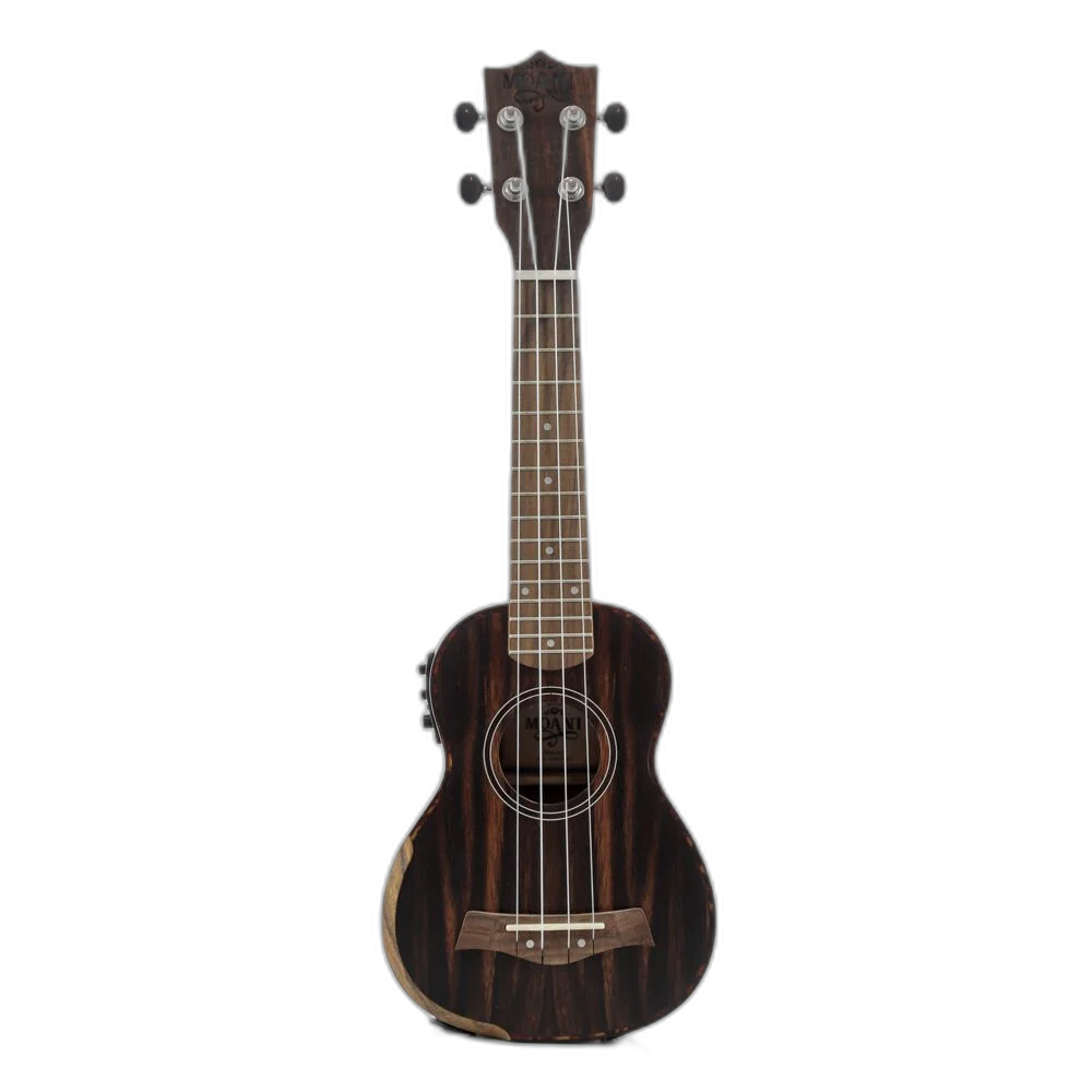 Ukulele Moani MAUNA Soprano 21'' Ebony C/ Bag UKEB-21EQ