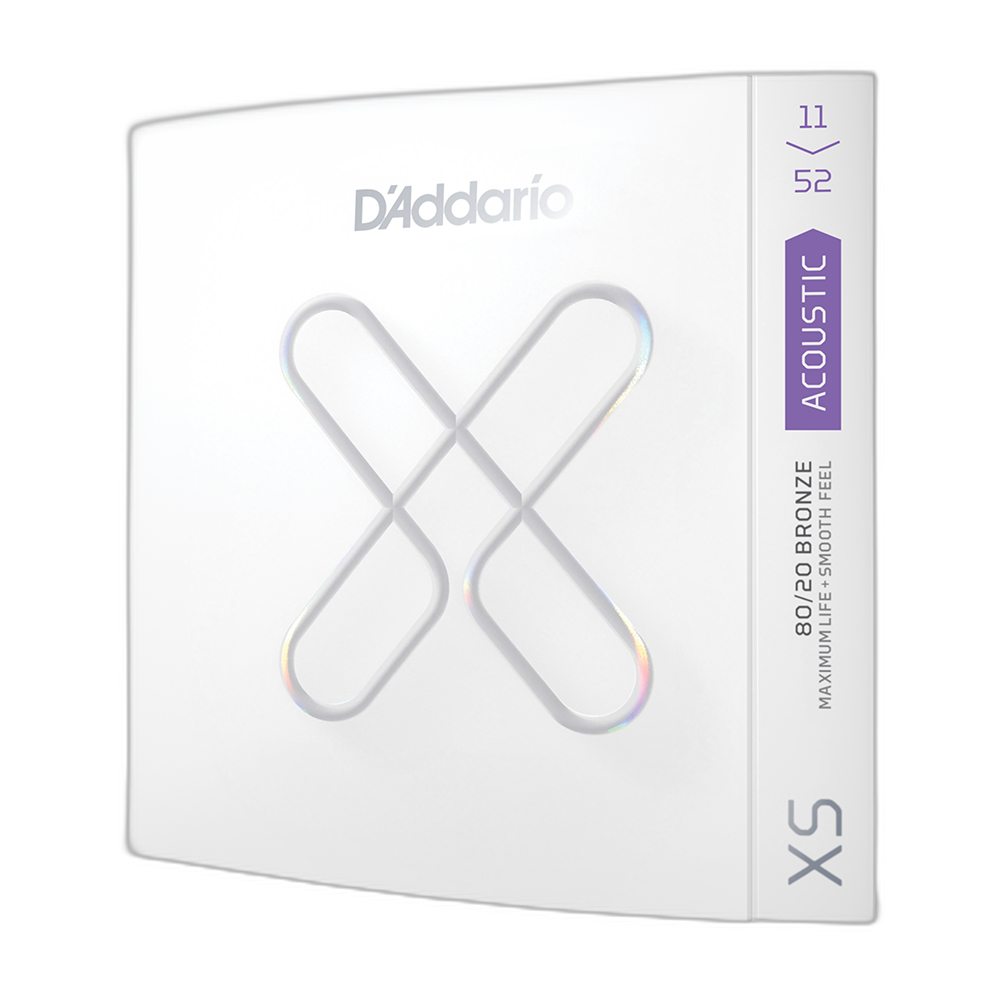 Encordoamento Violão Aço Revestido 11-52 D Addario XS 80/20
