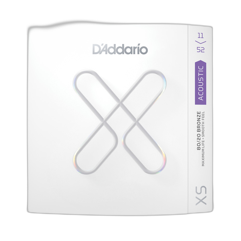 Encordoamento Violão Aço Revestido 11-52 D Addario XS 80/20