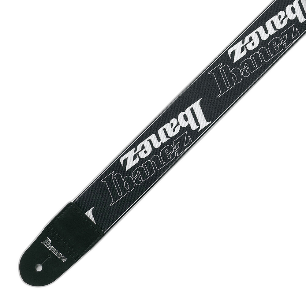 Correia Instrumentos Em Nylon Preta E Logo Ibanez GSD50-BK
