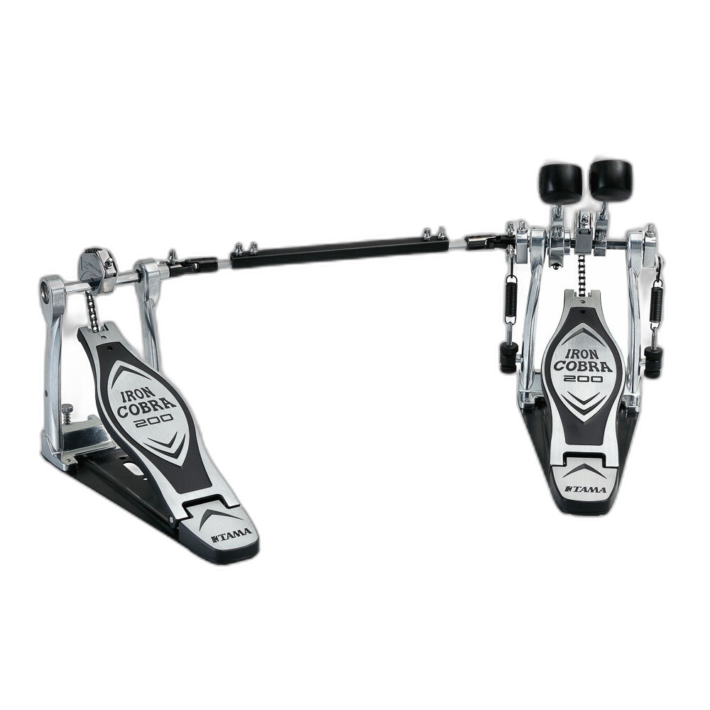 Pedal Duplo Para Bumbo Tama Iron Cobra 200 Power Glide HP200PTW