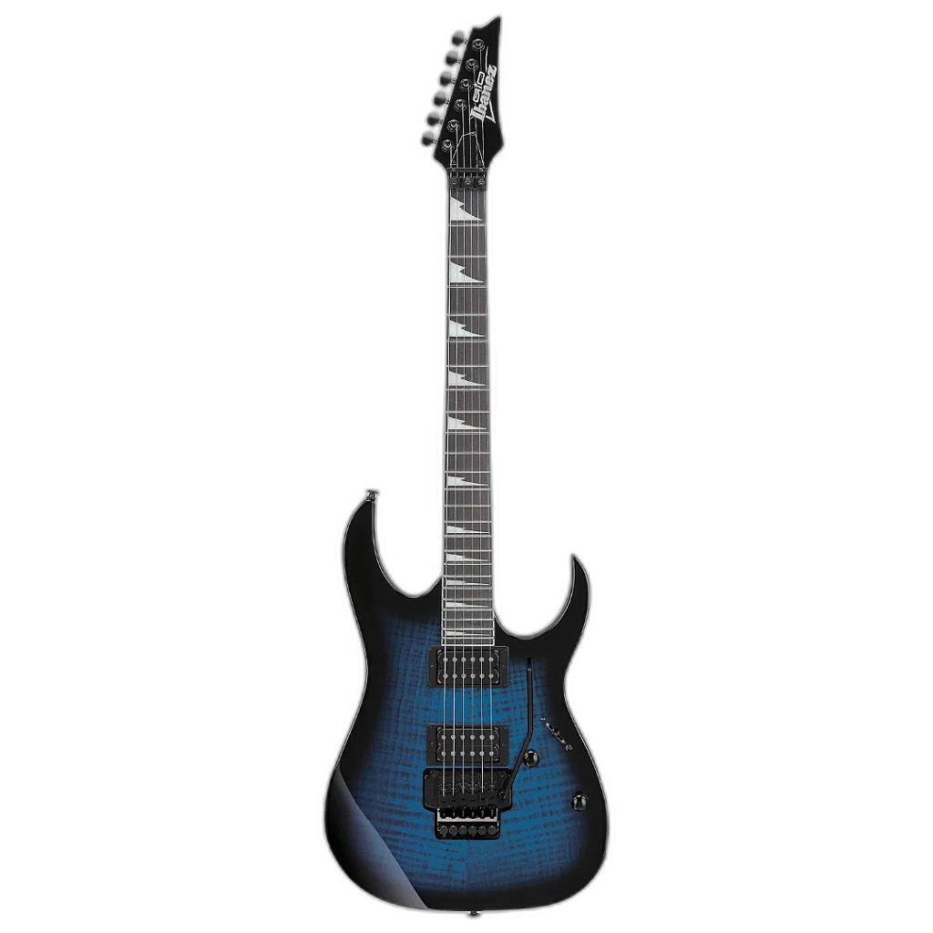 Guitarra 6C RG GIO Trans Blue Sunburst Ibanez GRG320FA-TBS